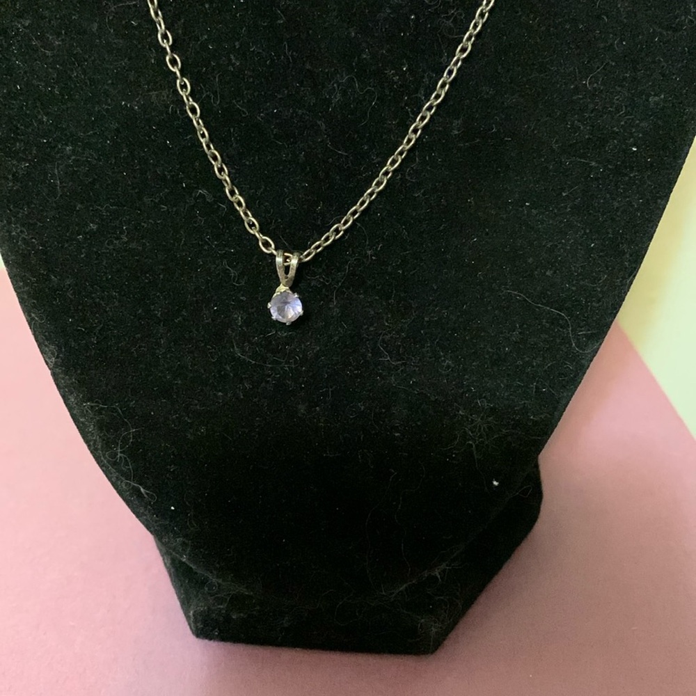 Simple, understated necklace, 17”